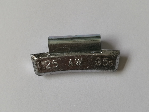 山东XTY-02-PB-008 铅质卡勾式平衡块